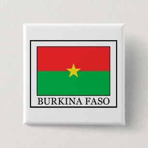Burkina Faso Button