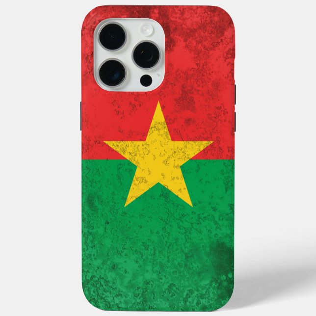 Burkina Faso Case-Mate iPhone Hülle (Rückseite)
