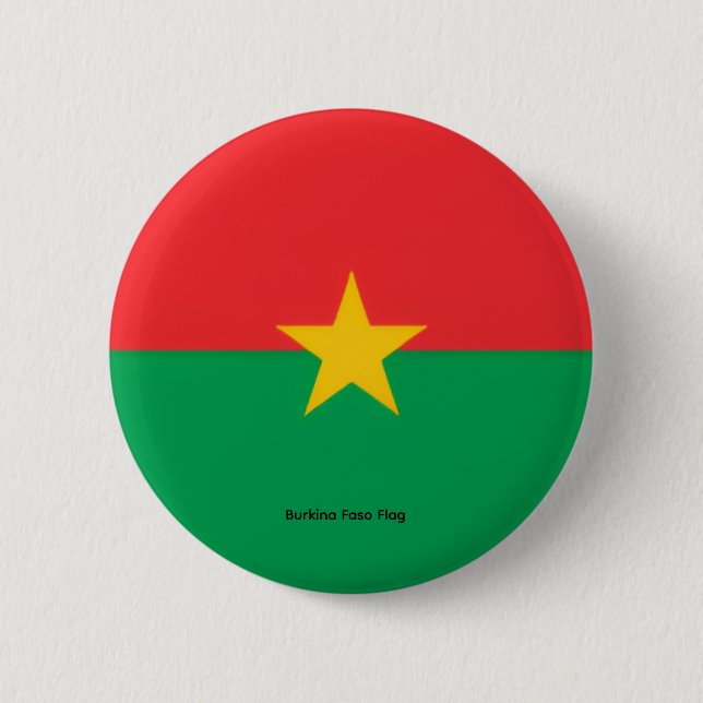 Burkina Faso - Ein afrikanisches Wunder Button (Vorderseite)