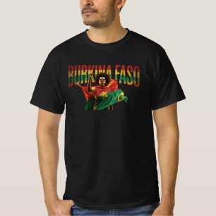 Burkina Faso Flag Design - Eine tolle Möglichkeit, T-Shirt