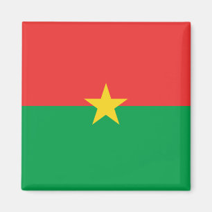 Burkina Faso Flaggen-Magnet Magnet