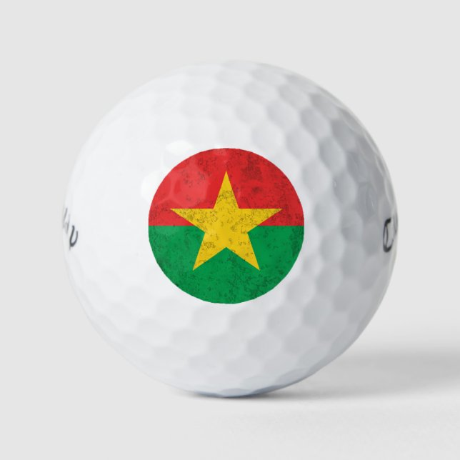 Burkina Faso Golfball (Vorderseite)