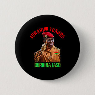Burkina Faso - Ibrahim Traoré Thomas Sankara Button