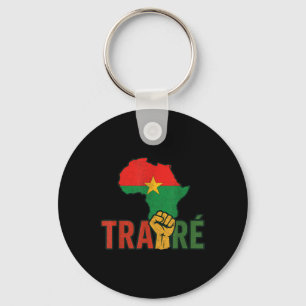 Burkina Faso-ibrahim Traoré _ Thomas Sankara Schlüsselanhänger