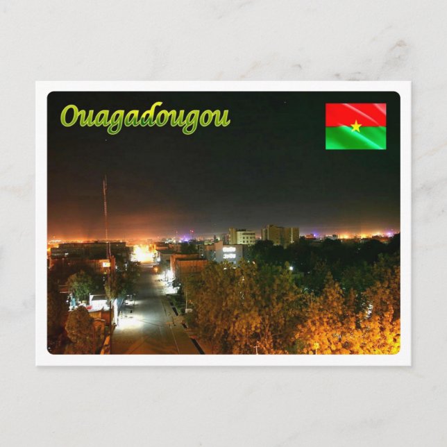 Burkina Faso - Ouagadougou - Postkarte (Vorderseite)