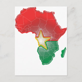 Burkina Faso Postkarte