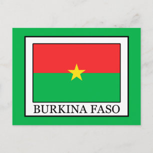 Burkina Faso Postkarte