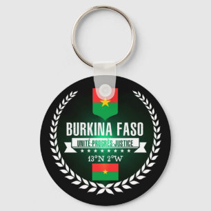Burkina Faso Schlüsselanhänger