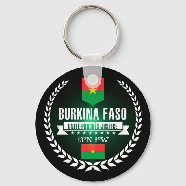 Burkina Faso Schlüsselanhänger (Vorderseite)