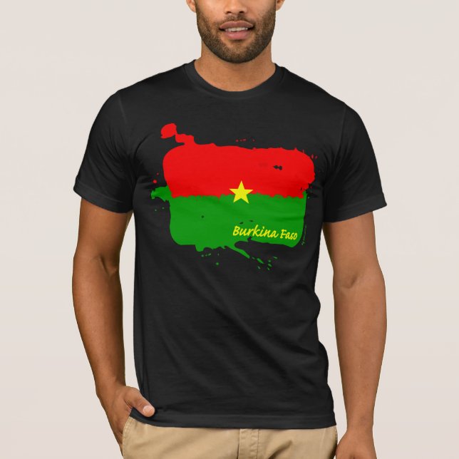 Burkina Faso (Schmutz) T-Shirt (Vorderseite)