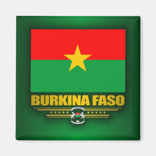 Burkina Faso Stolz Magnet