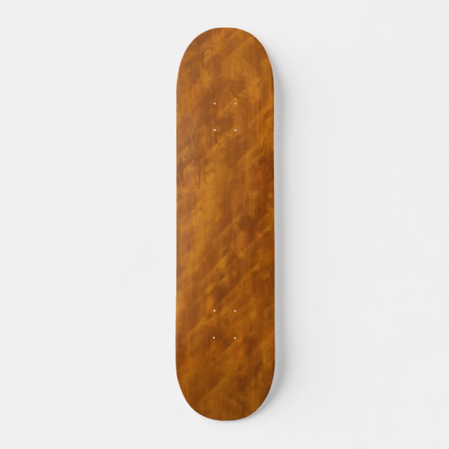 Burl Wood Skateboard (Vorne)