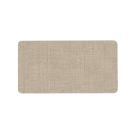 Burlap-Adressetikett Adressaufkleber