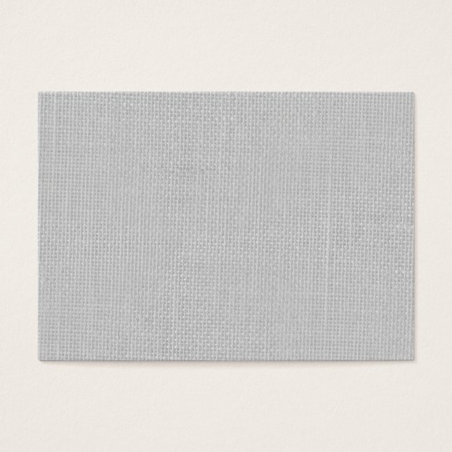 Burlap in Silvery White (Vorderseite)