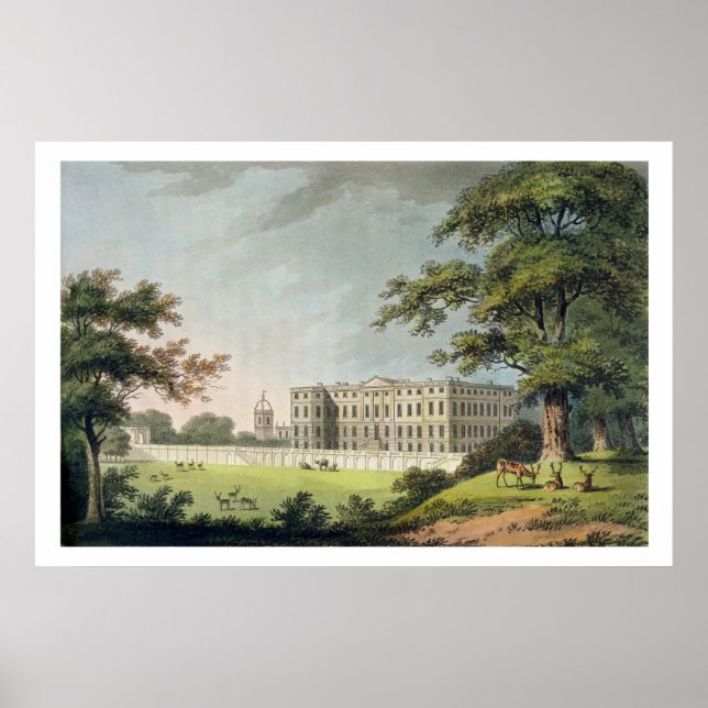 Burley, Rutlandshire (Farblitho) Poster (Vorne)