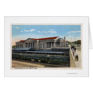 Burlington Bahnhof Ansicht