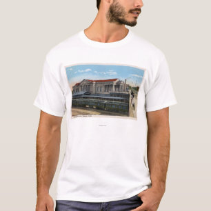 Burlington-Bahnhofs-Ansicht T-Shirt