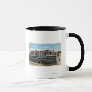Burlington-Bahnhofs-Ansicht Tasse