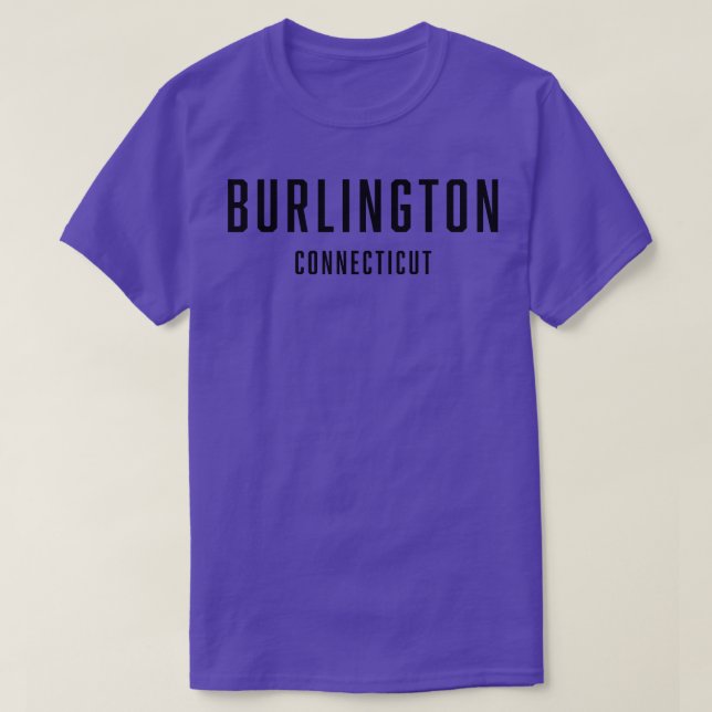 Burlington Connecticut TShirt (Design vorne)