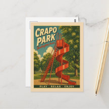 Burlington, Iowa Crapo Park Retro-Rotschieber