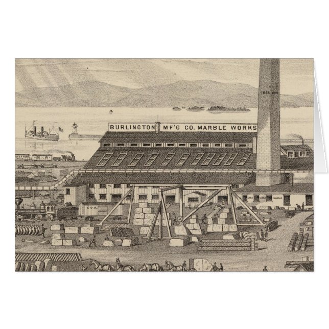 Burlington Manufacturing Cos Marmorwerk (Vorderseite (Horizontal))