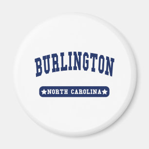 Burlington North Carolina Uni Style t Shirt Magnet