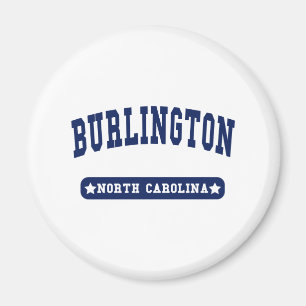 Burlington North Carolina Uni Style to Shirts Magnet