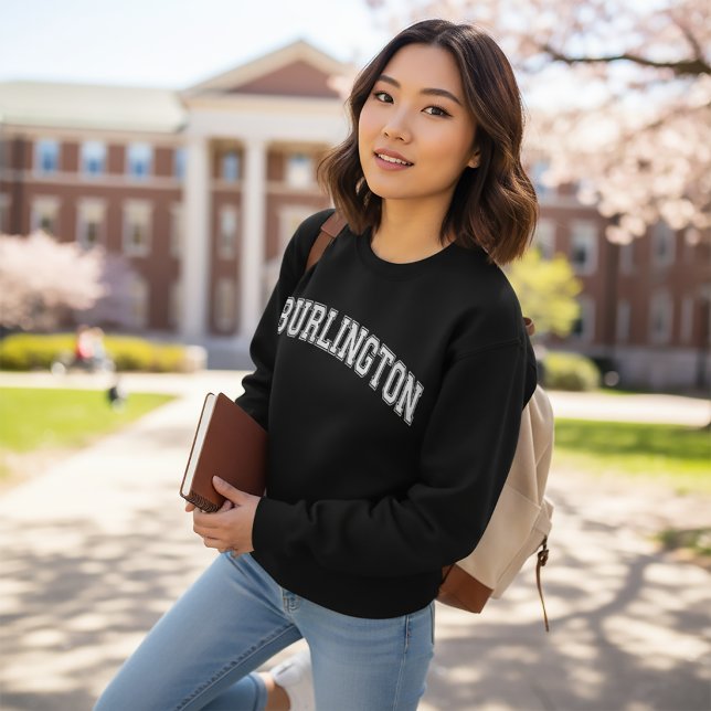 BURLINGTON University Style Sweater Uni Sweatshirt (Von Creator hochgeladen)