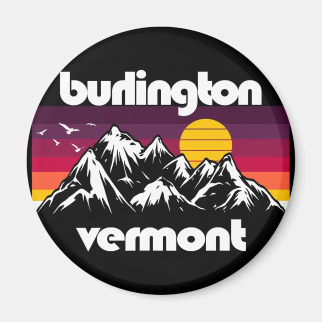 Burlington, Vermont Magnet (Vorne)