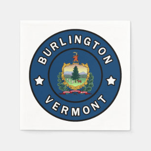 Burlington Vermont Serviette