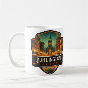 Burlington, Vermont VINTAG Kaffeetasse