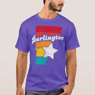 Burlington Vermont Vintag Störendes Souvenir 2 T-Shirt