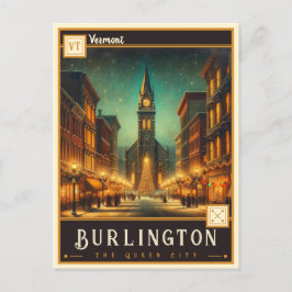 Burlington, Vermont | Vintage Postkarte