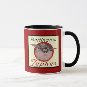 Burlington Zephyr Zug Tasse