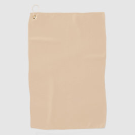 Burly Wood Solid Color Golfhandtuch