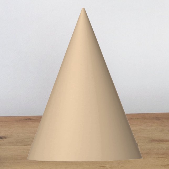 Burly Wood Solid Color Partyhütchen (Von Creator hochgeladen)