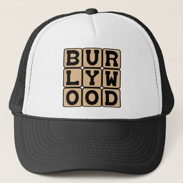Burlywood, Farbe Truckerkappe (Vorderseite)