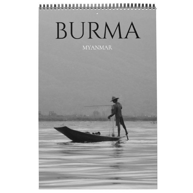 Burma Myanmar Kalender (Titelbild)