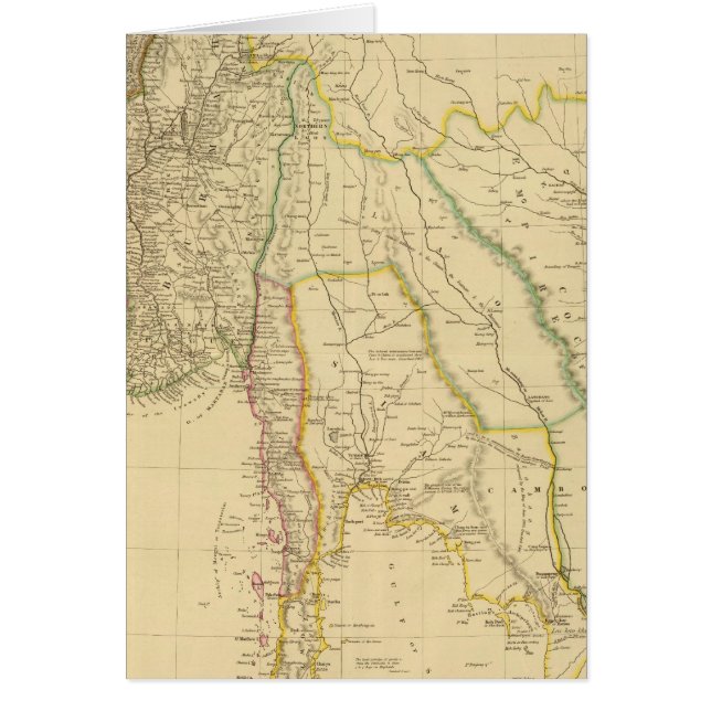 Burmah, Siam, Cochin China (Vorne)