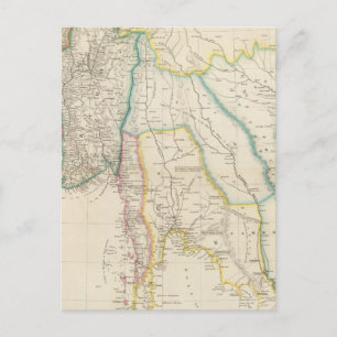 Burmah, Siam und Cochin-China Postkarte