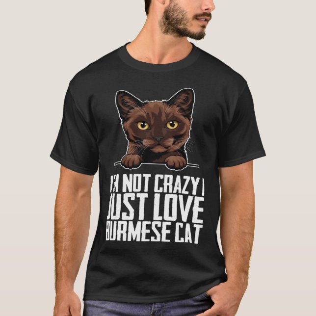 Burmese  Burmese cat  Burmese mother T-Shirt (Vorderseite)