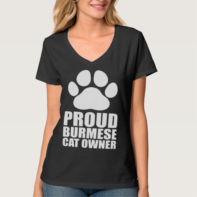 Burmese cat  Burmese  Burmese kitten  1 T-Shirt (Vorderseite)
