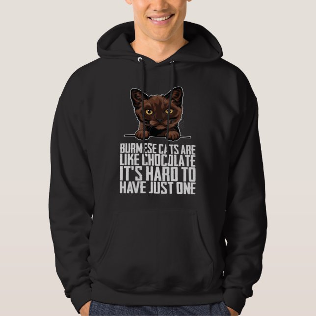 Burmese kitten  Burmese mom  Burmese dad  1 Hoodie (Vorderseite)