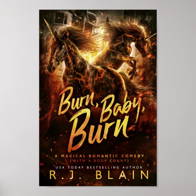 Burn Baby Burn Poster (Vorne)