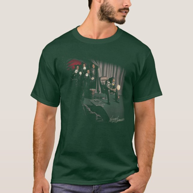 Burna Boy No Sign of Weakness Retro-Freunde T-Shirt (Vorderseite)
