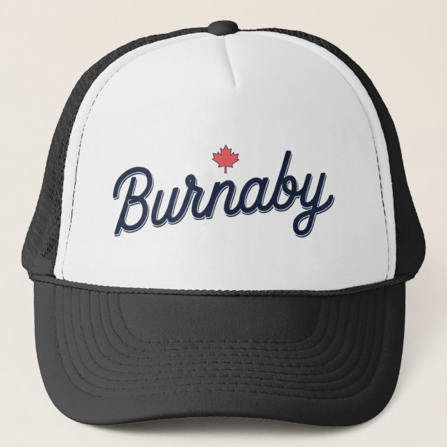 Burnaby BC Truckerkappe (Vorderseite)