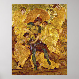 Burne-Jones - Cupidos Jagdfelder 1882 Poster