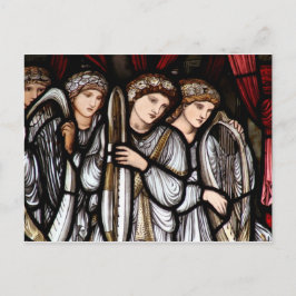 Burne-Jones Engels-Weihnachtspostkarte Feiertagspostkarte