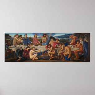 Burne-Jones - Fest des Peleus Poster