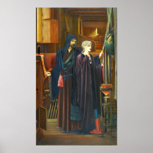 Burne-Jones - Zauberer Poster